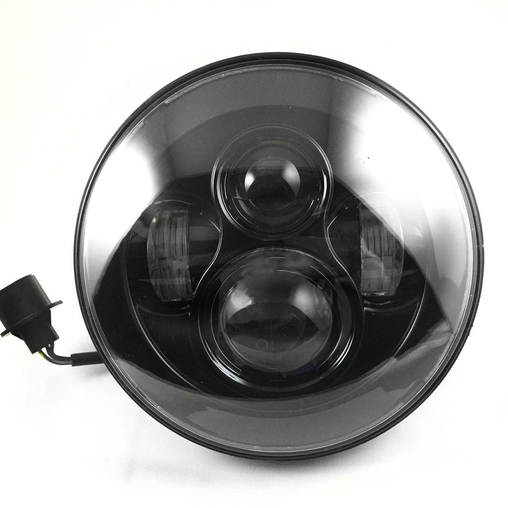 bibliotek Melting ekstremister VisionPRO 8700B Black 7" Harley LED Projection Daymaker Headlight for –  VisionPRO Lighting Performance