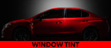 Full Window Tinting, Xpel HP "High Performance"  Hybrid Ceramic, No Glare Strip.